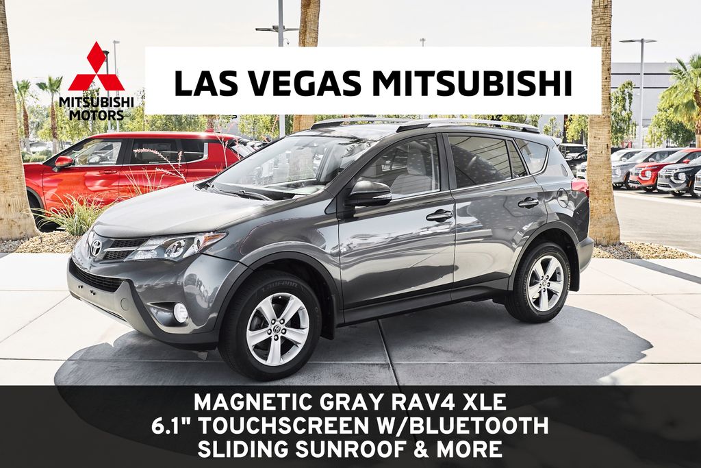 Magnetic Gray Metallic 2015 Toyota RAV4 XLE AWD SUV / Crossover All-Wheel Drive 6-Speed Automatic