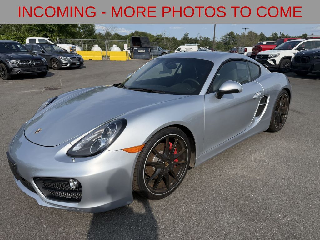Rhodium Silver Metallic 2015 Porsche Cayman Coupe Rear-Wheel Drive 7-Speed Automatic