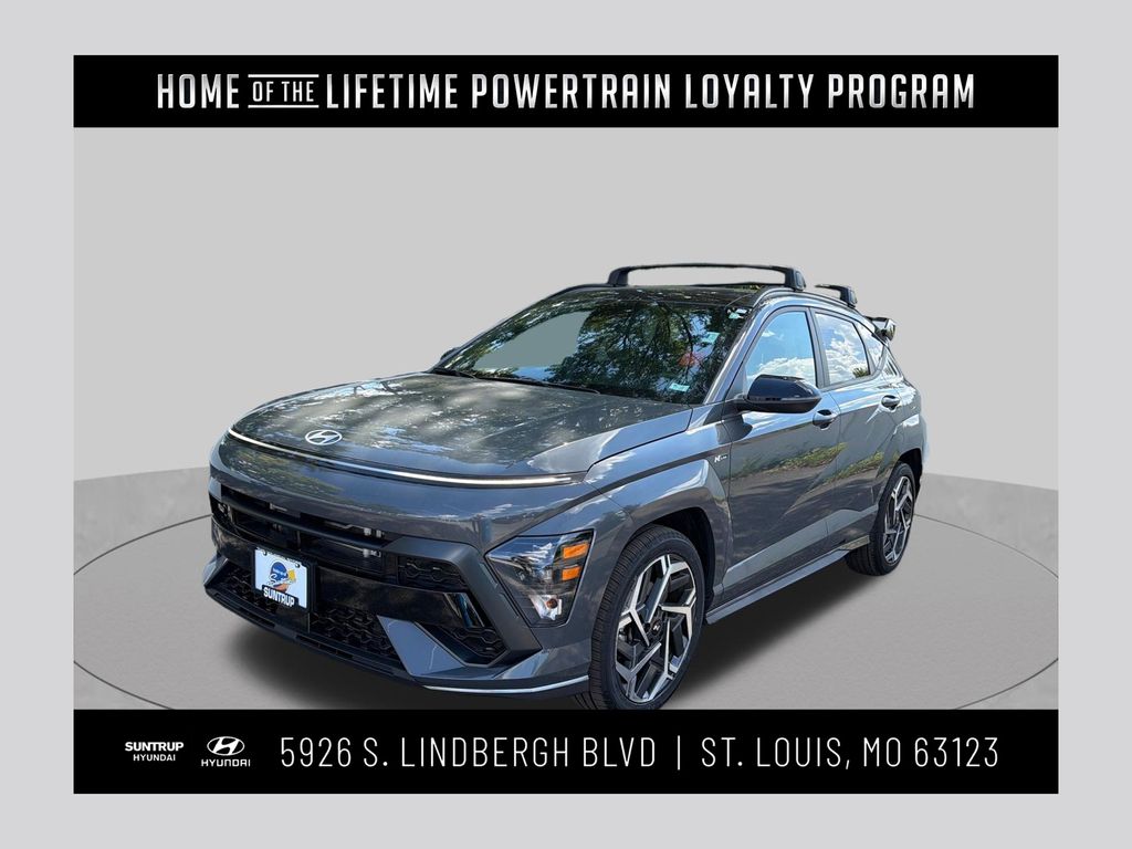 Ecotronic Gray Pearl 2025 Hyundai Kona SUV / Crossover Front-Wheel Drive 8-Speed Automatic
