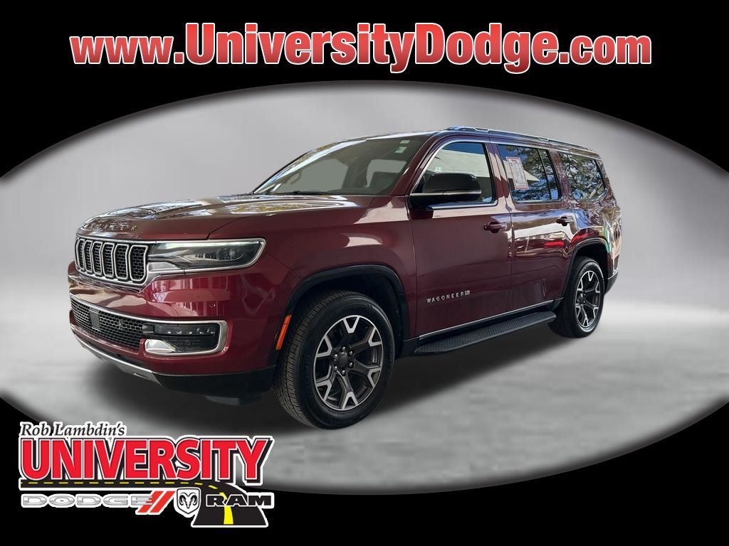 Velvet Red Pearlcoat 2023 Jeep Wagoneer Series III RWD SUV / Crossover 4X2 8-Speed Automatic