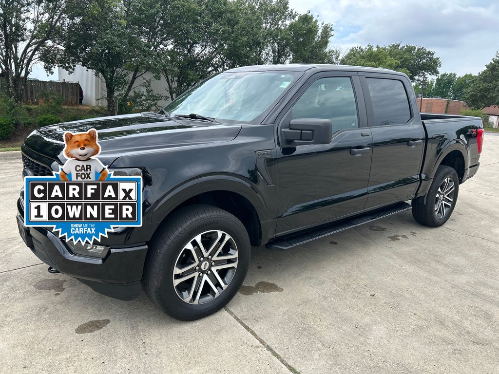 Agate Black Metallic 2023 Ford F-150 Pickup Truck Four-Wheel Drive Automatic