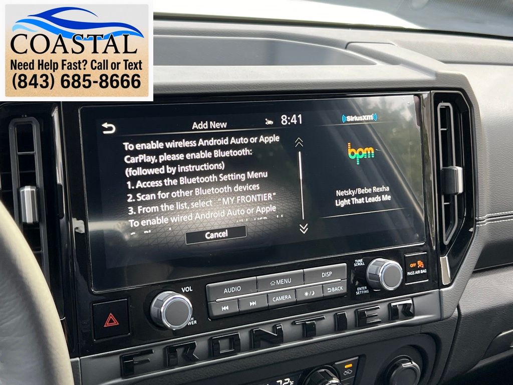 2026 Nissan Frontier SV White at Lugoff Nissan