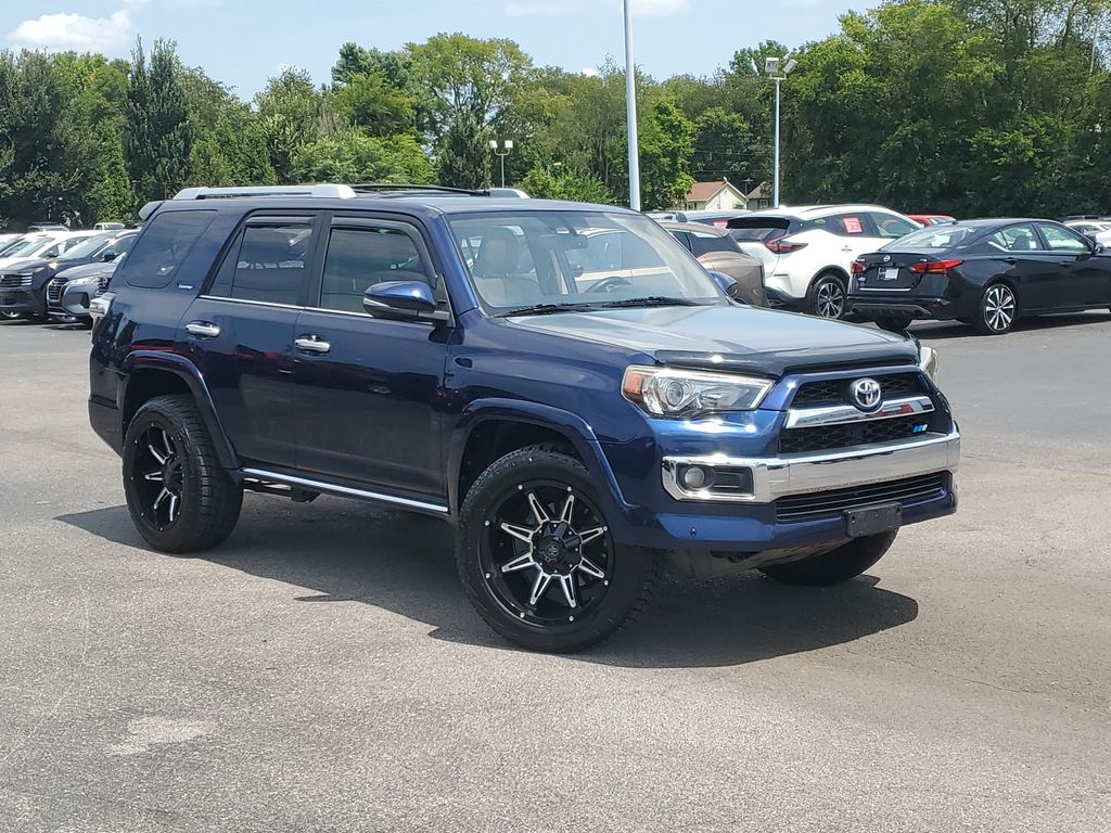 Nautical Blue Pearl 2016 Toyota 4Runner SUV / Crossover All-Wheel Drive 5-Speed Automatic Overdrive