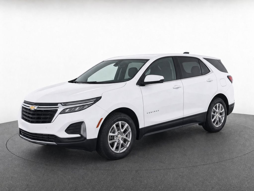 2024 Chevrolet Equinox LT White at Klick Lewis Buick Chevrolet