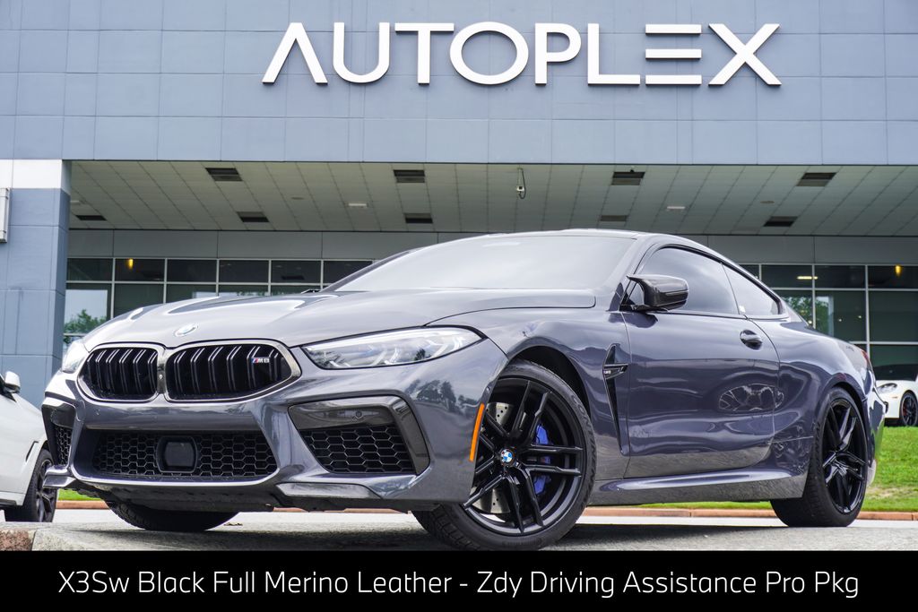 Brands Hatch Gray Metallic 2020 BMW M8 Coupe AWD Coupe All-Wheel Drive 8-Speed Automatic