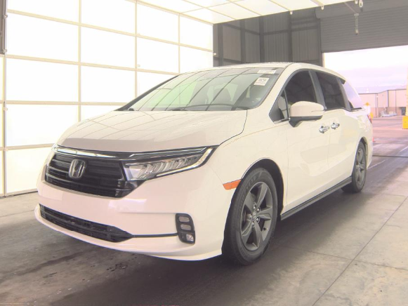 Platinum White Pearl 2021 Honda Odyssey Minivan Front-Wheel Drive Automatic