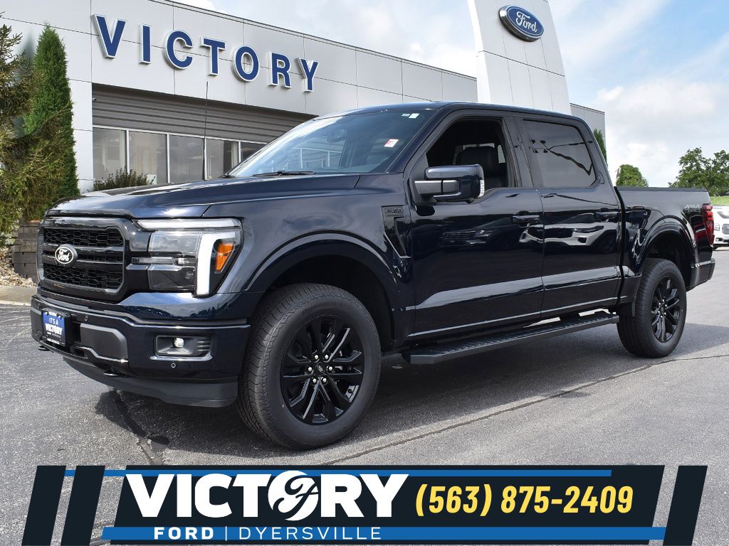 Antimatter Blue Metallic 2026 Ford F-150 Pickup Truck Four-Wheel Drive Automatic