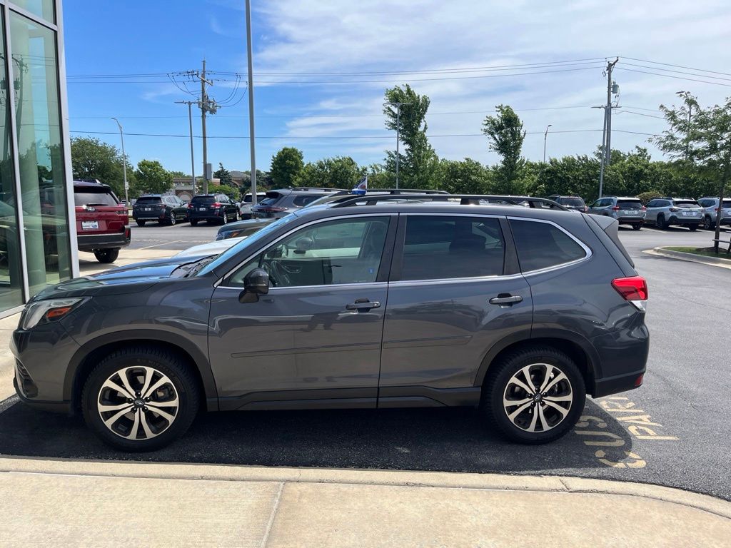 Magnetite Gray Metallic 2022 Subaru Forester SUV / Crossover All-Wheel Drive Continuously Variable Transmission