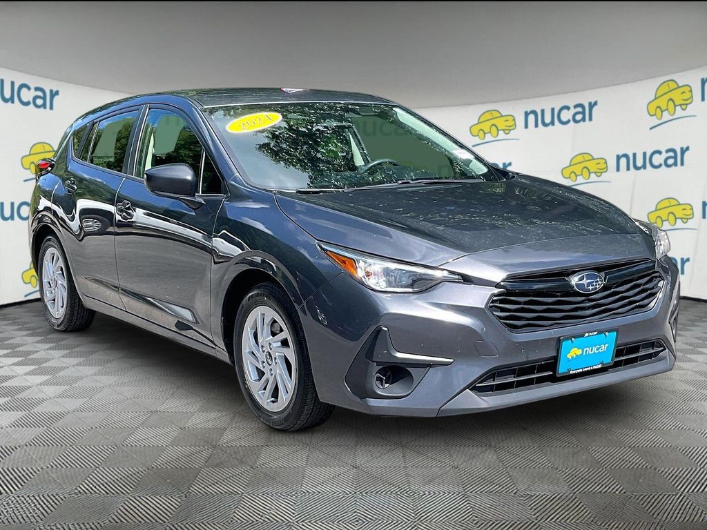 Magnetite Gray Metallic 2024 Subaru Impreza Wagon All-Wheel Drive Continuously Variable Transmission