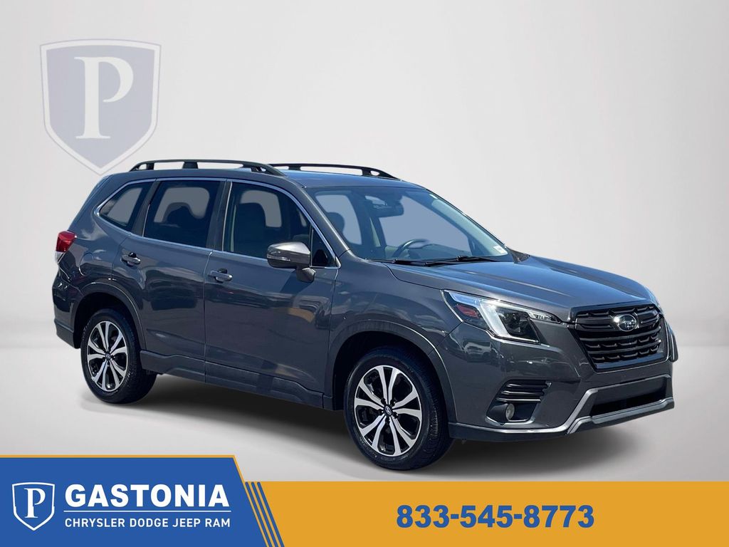 Magnetite Gray Metallic 2022 Subaru Forester SUV / Crossover All-Wheel Drive 7-Speed CVT