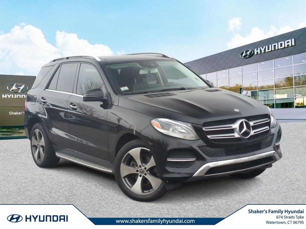 Black 2018 Mercedes-Benz GLE 350 4MATIC SUV / Crossover All-Wheel Drive 7-Speed Automatic
