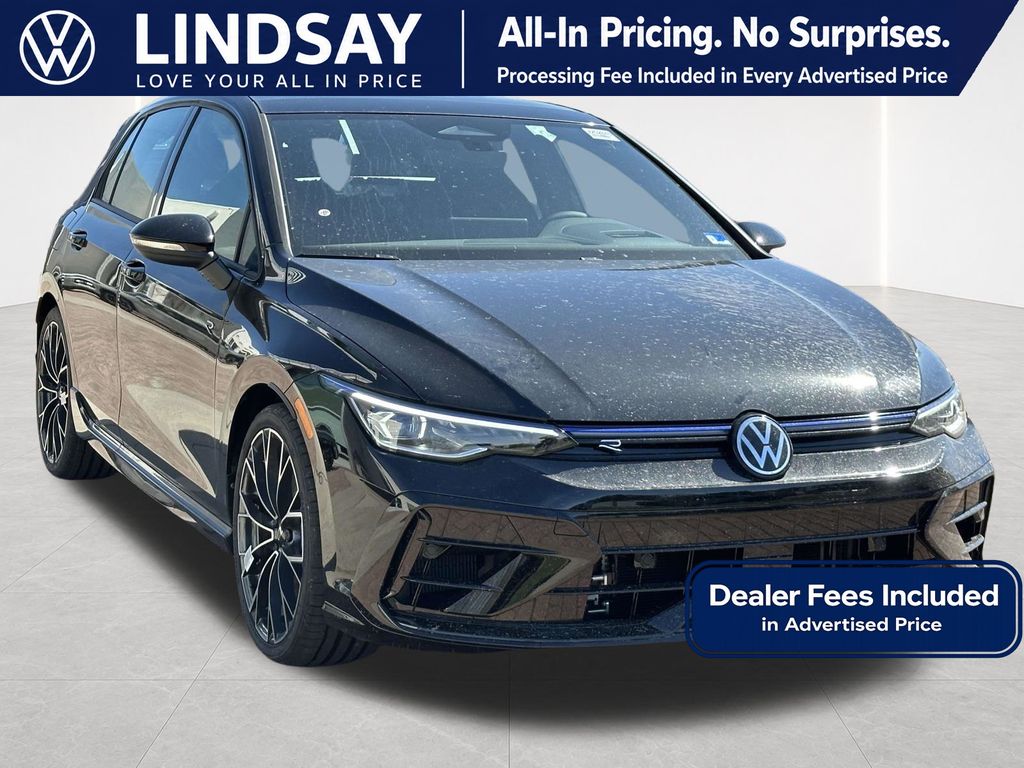 Mythos Black Metallic 2026 Volkswagen Golf R 4Motion Hatchback All-Wheel Drive 7-Speed Dual Clutch