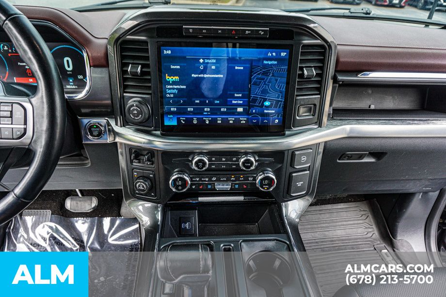 Used 2021 Gray Ford Lariat image 39