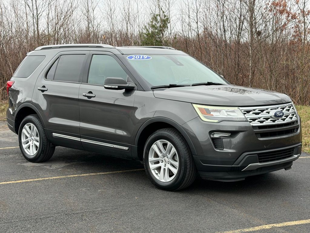 Gray (Magnetic) 2019 Ford Explorer XLT AWD SUV / Crossover All-Wheel Drive 6-Speed Automatic