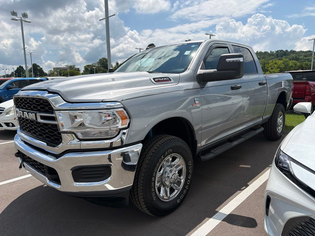 Billet Silver Metallic 2024 RAM 2500 Pickup Truck Four-Wheel Drive 6-Speed Automatic