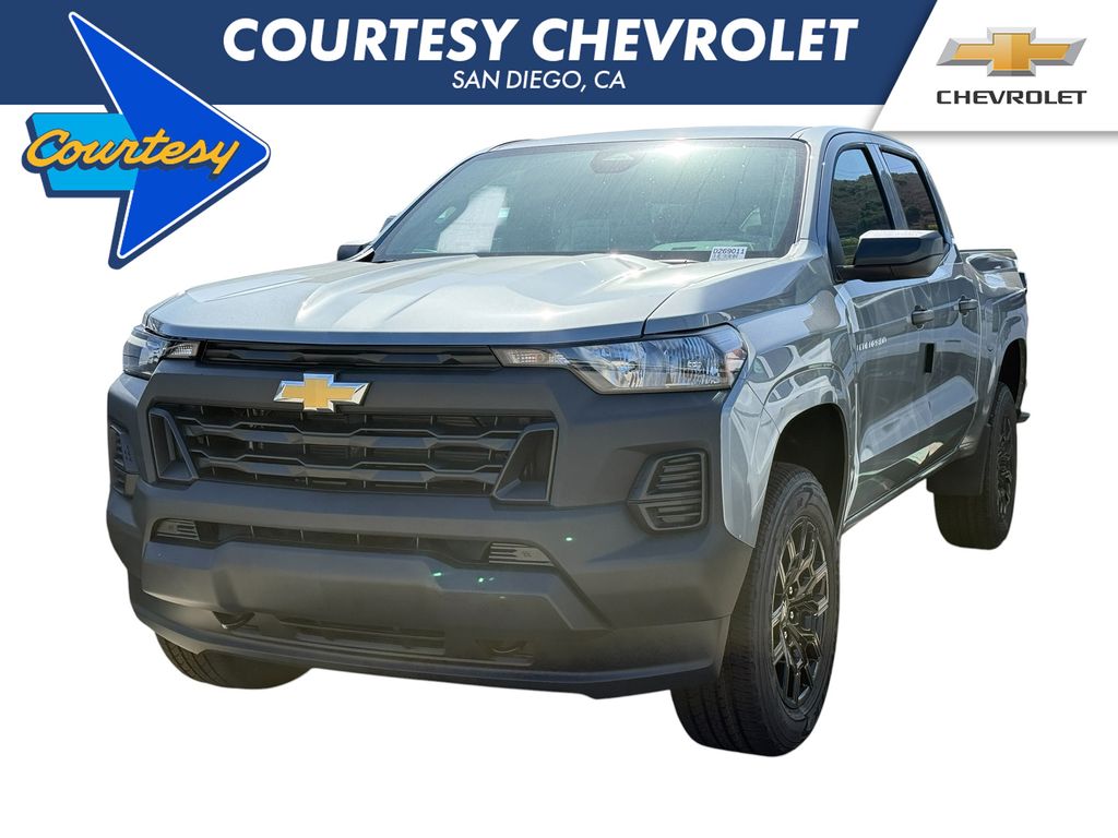 Sterling Gray Metallic 2026 Chevrolet Colorado Pickup Truck Four-Wheel Drive 8-Speed Automatic