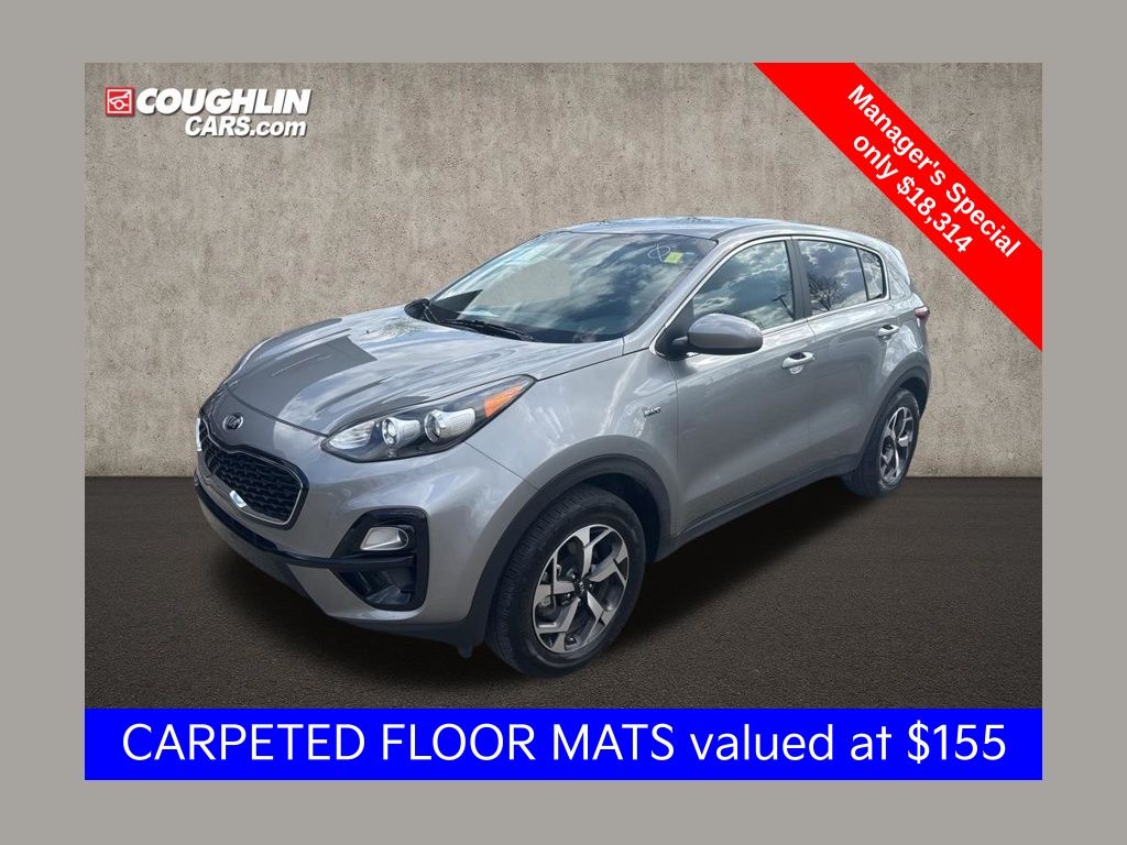 Steel Gray 2022 Kia Sportage LX AWD SUV / Crossover All-Wheel Drive 6-Speed Automatic Overdrive
