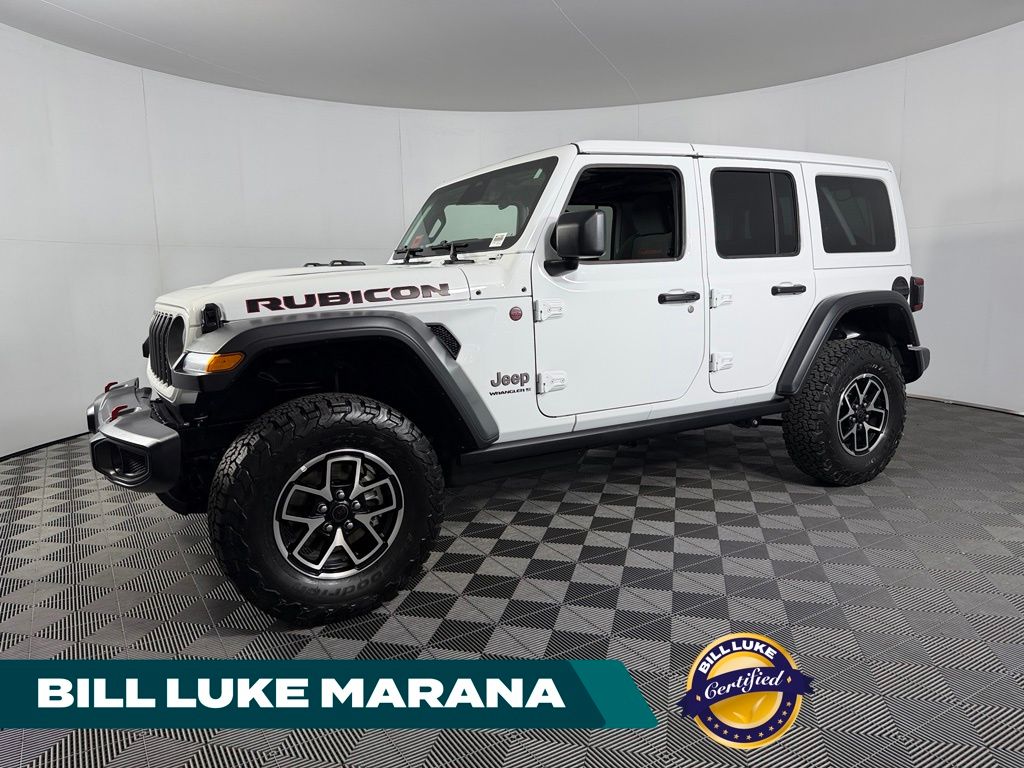 Bright White Clearcoat 2026 Jeep Wrangler SUV / Crossover Four-Wheel Drive 8-Speed Automatic