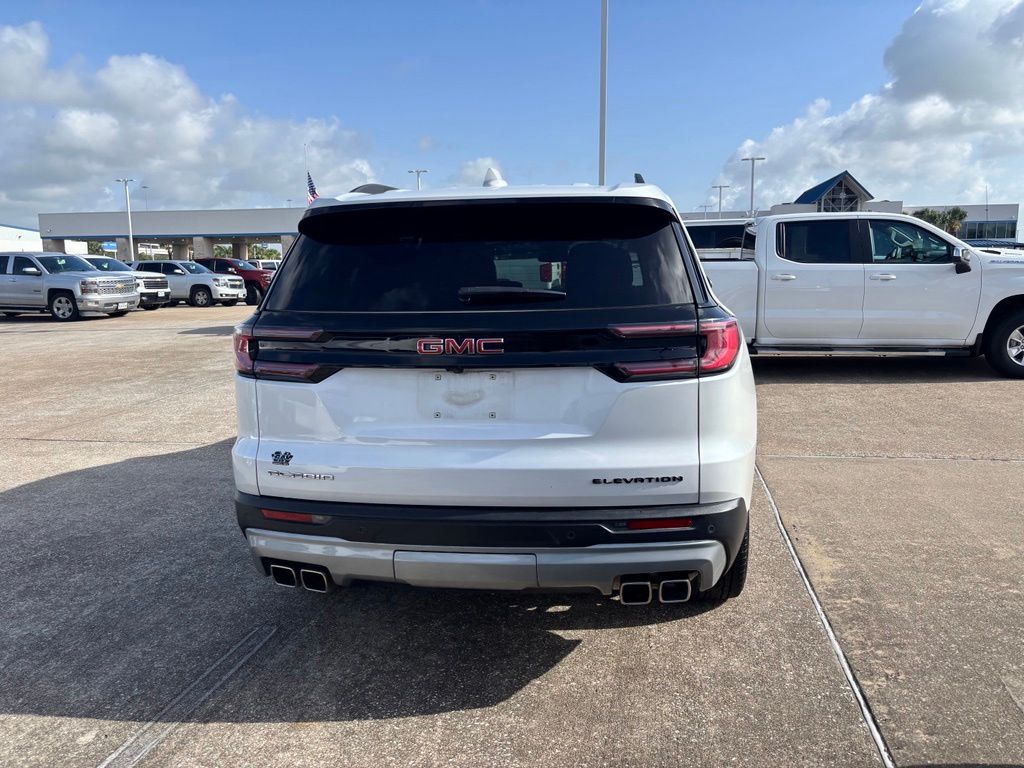 2024 GMC Acadia Elevation White at Wharton Ford