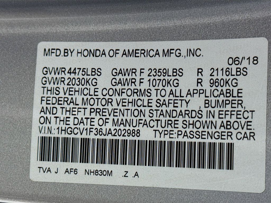 Thumbnail: 2018 Honda Accord - 29