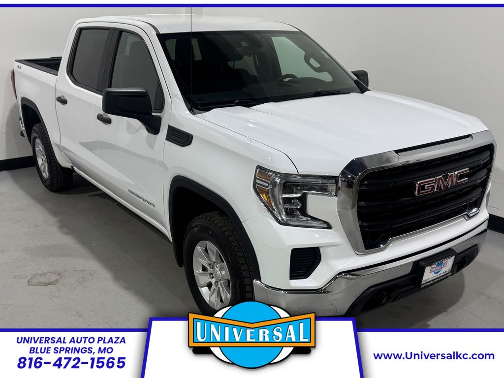 Summit White 2019 GMC Sierra 1500 Pickup Truck Four-Wheel Drive 6-Speed Automatic