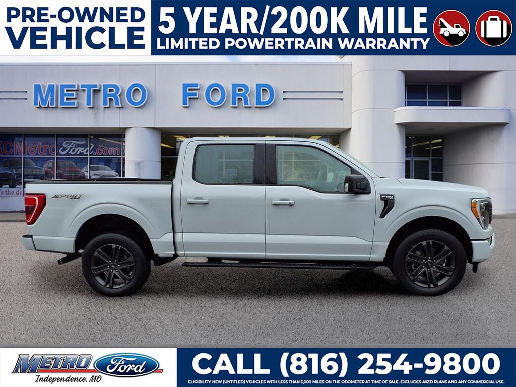 Certified 2022 Ford F-150 XLT with VIN 1FTFW1E81NKE61071 for sale in Kansas City