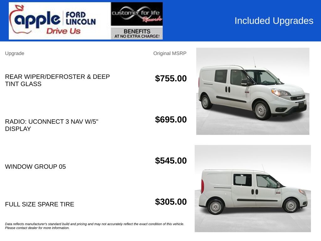 2022 Ram ProMaster City Cargo Van