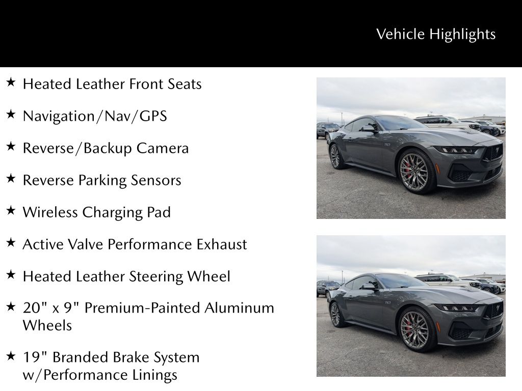 2024 Ford Mustang GT Premium Fastback