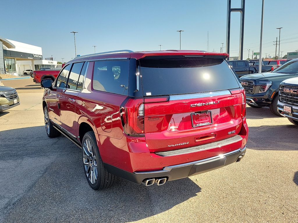2026 GMC Yukon XL Denali Ultimate Red at Brown Buick GMC