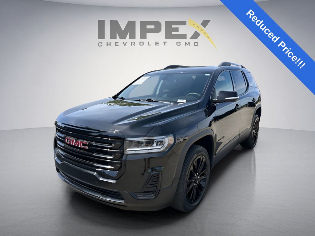 Black (Ebony Twilight Metallic) 2023 GMC Acadia SUV / Crossover Front-Wheel Drive 9-Speed Automatic