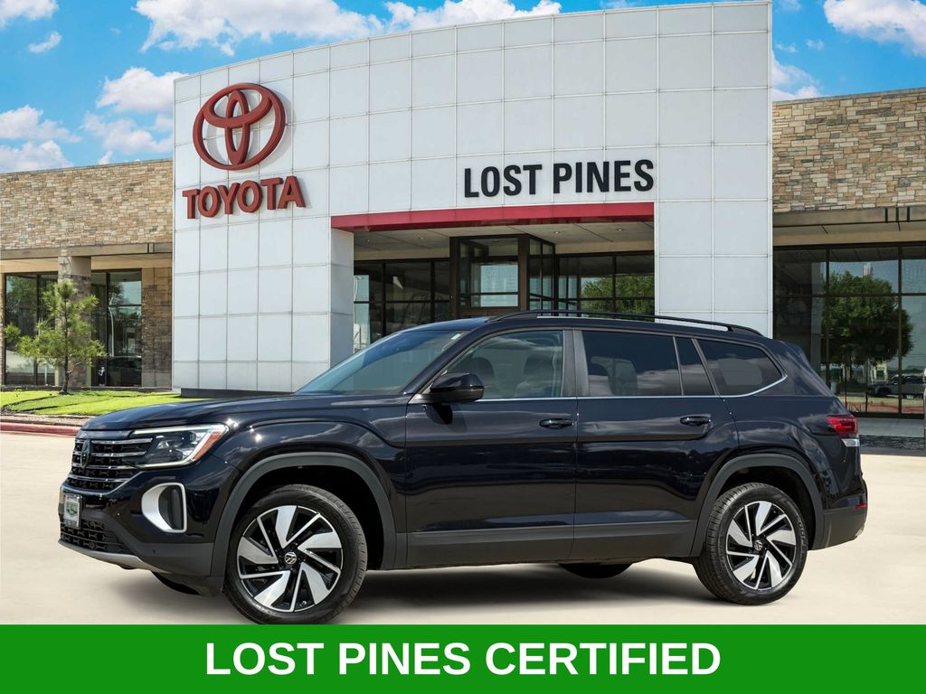 Deep Black Pearl 2025 Volkswagen Atlas SUV / Crossover Front-Wheel Drive 8-Speed Automatic