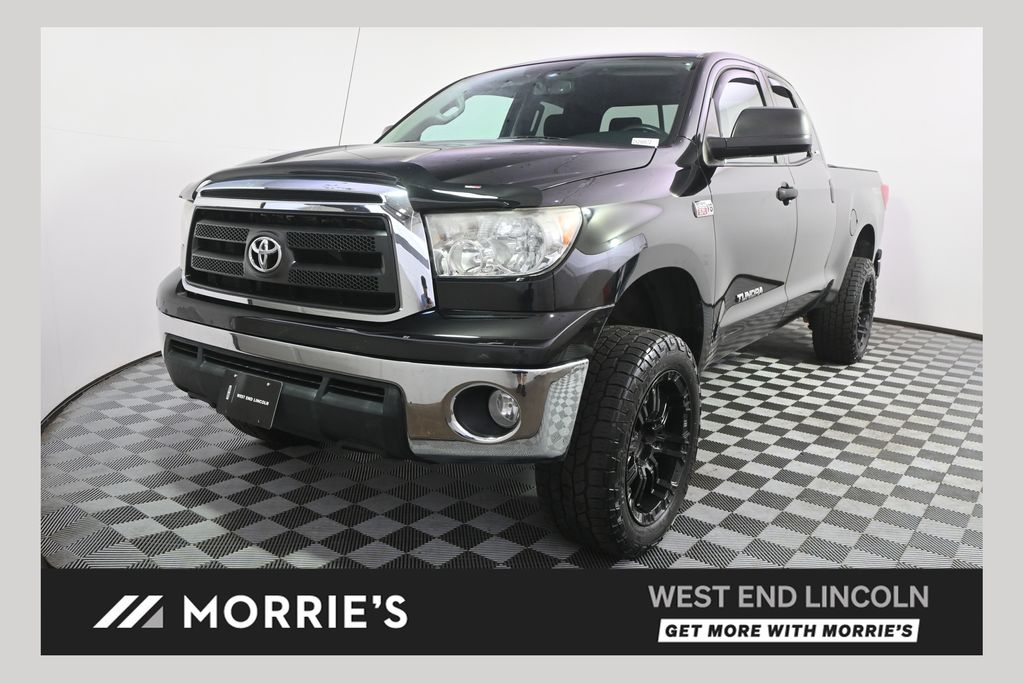 Black 2013 Toyota Tundra Pickup Truck Four-Wheel Drive 6-Speed Automatic Overdrive