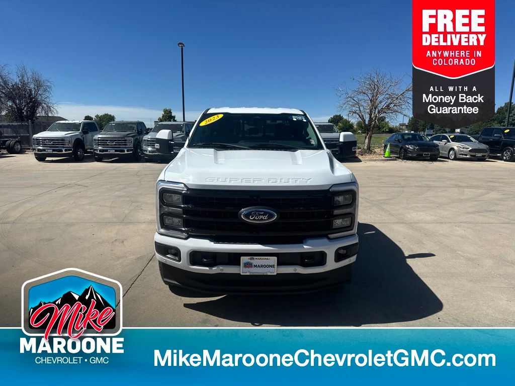 Oxford White 2023 Ford F-350 Super Duty Pickup Truck Four-Wheel Drive Automatic