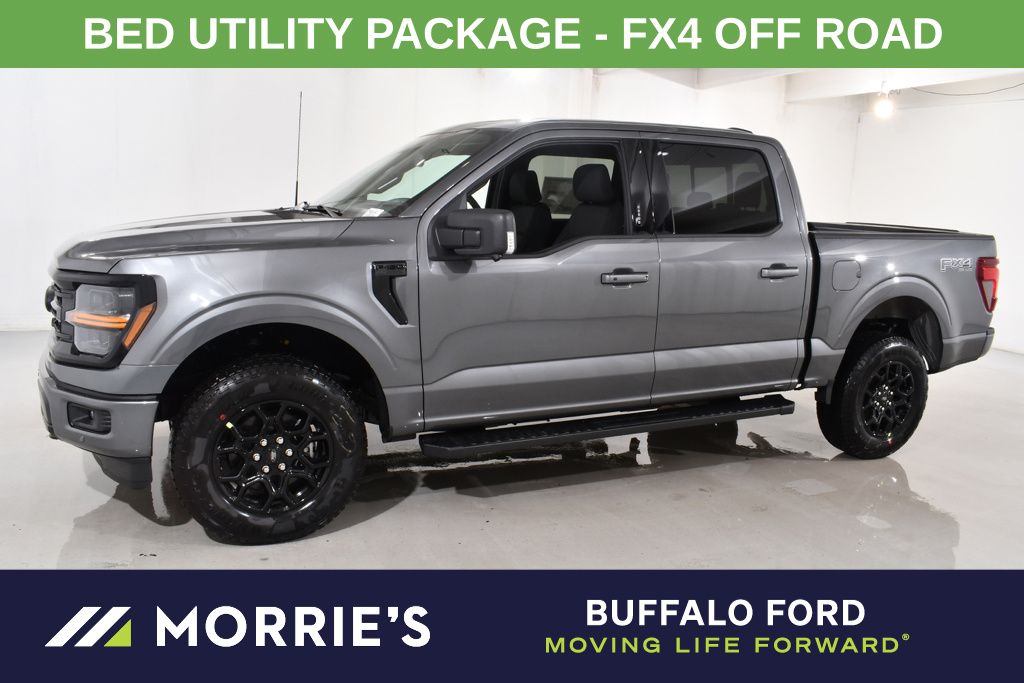 Gray Metallic 2026 Ford F-150 Pickup Truck Four-Wheel Drive Automatic