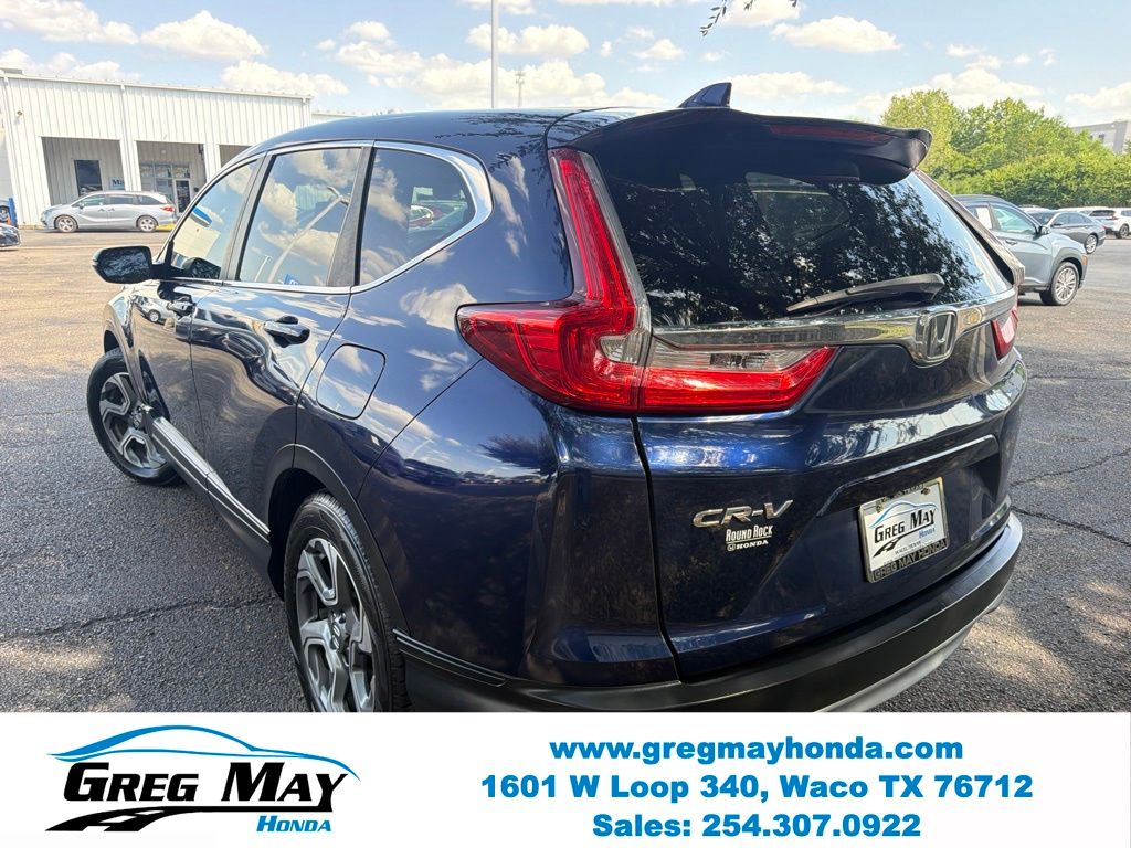 2019 Honda CR-V EX-L Blue at Greg May Honda