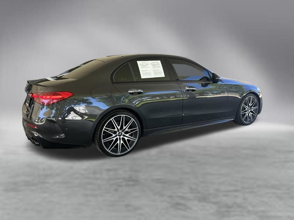Used 2024 Gray Mercedes-Benz C 43 AMG® image 2