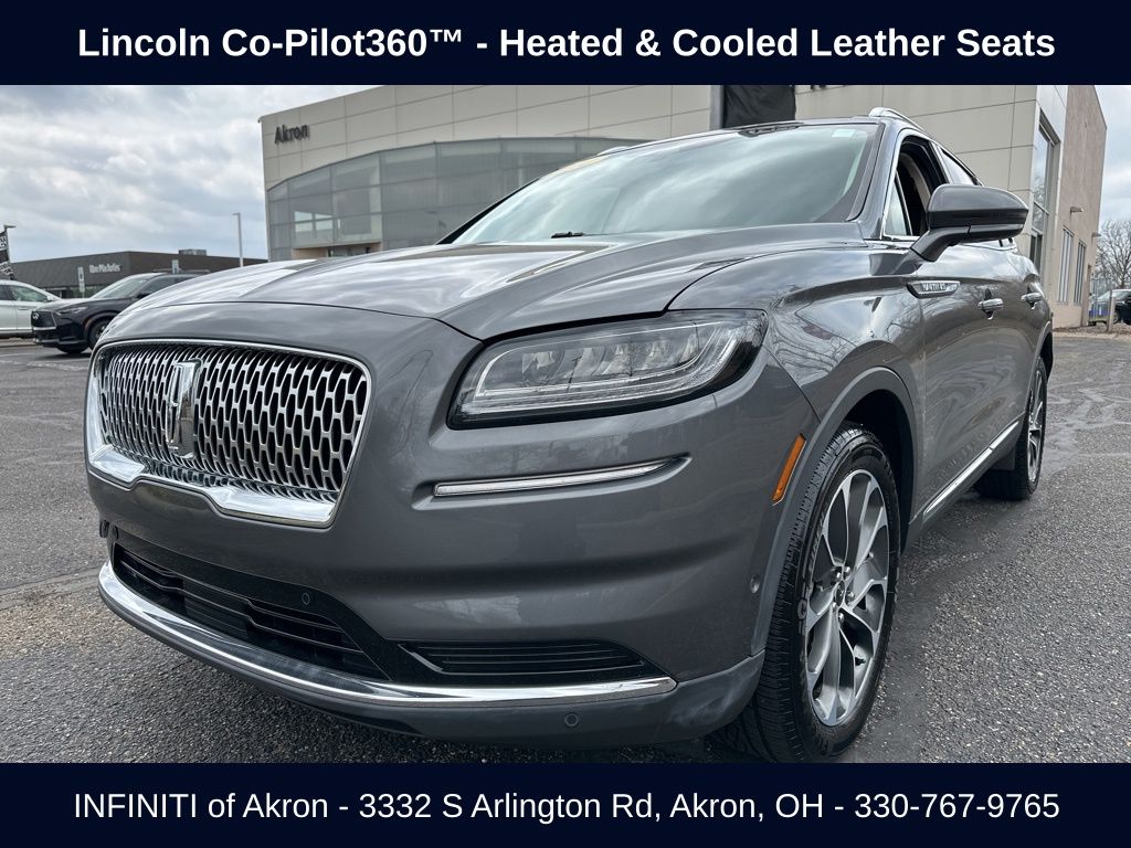 Asher Gray Metallic Clearcoat 2022 Lincoln Nautilus Reserve AWD SUV / Crossover All-Wheel Drive 8-Speed Automatic