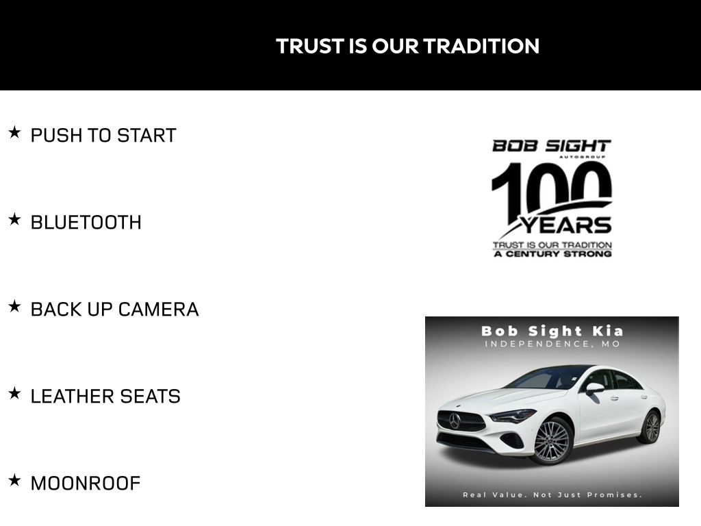 Used 2025 Mercedes-Benz CLA CLA 250 with VIN W1K5J4HB1SN499015 for sale in Kansas City
