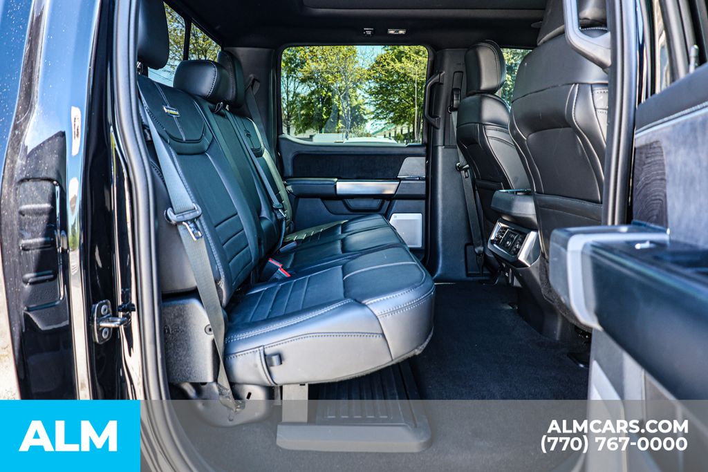 Used 2025 Black Ford Platinum image 22