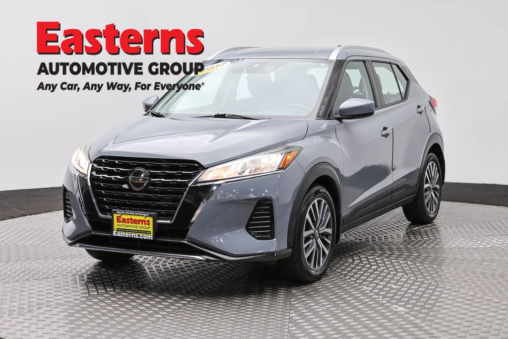 Boulder Gray Pearl 2021 Nissan Kicks SUV / Crossover Front-Wheel Drive Continuously Variable Transmission
