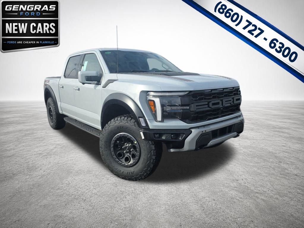 White Metallic 2025 Ford F-150 Pickup Truck Four-Wheel Drive Automatic