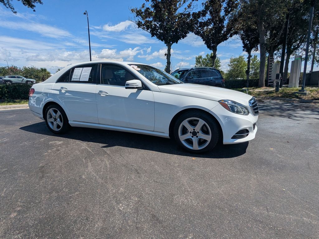 Polar White 2014 Mercedes-Benz E-Class Sedan  7-Speed Automatic