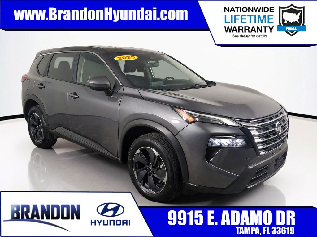 Gray (Gun Metallic) 2025 Nissan Rogue SUV / Crossover All-Wheel Drive Continuously Variable Transmission