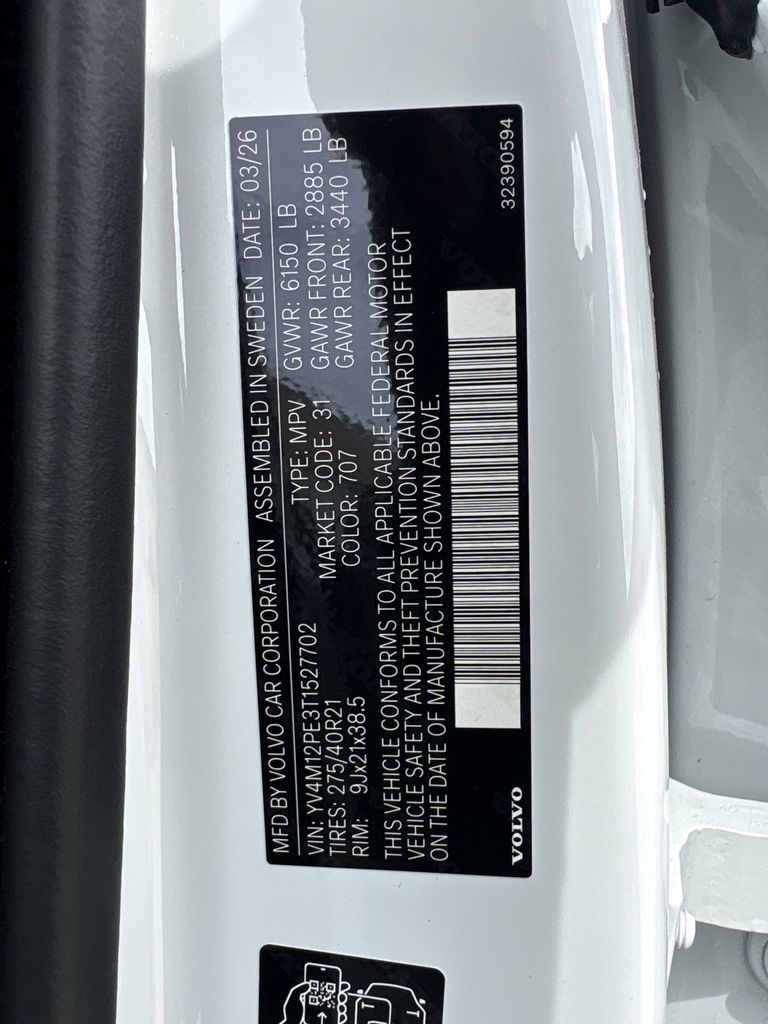 2026 Volvo XC90 B5 Plus White at DeMontrond Automotive Group
