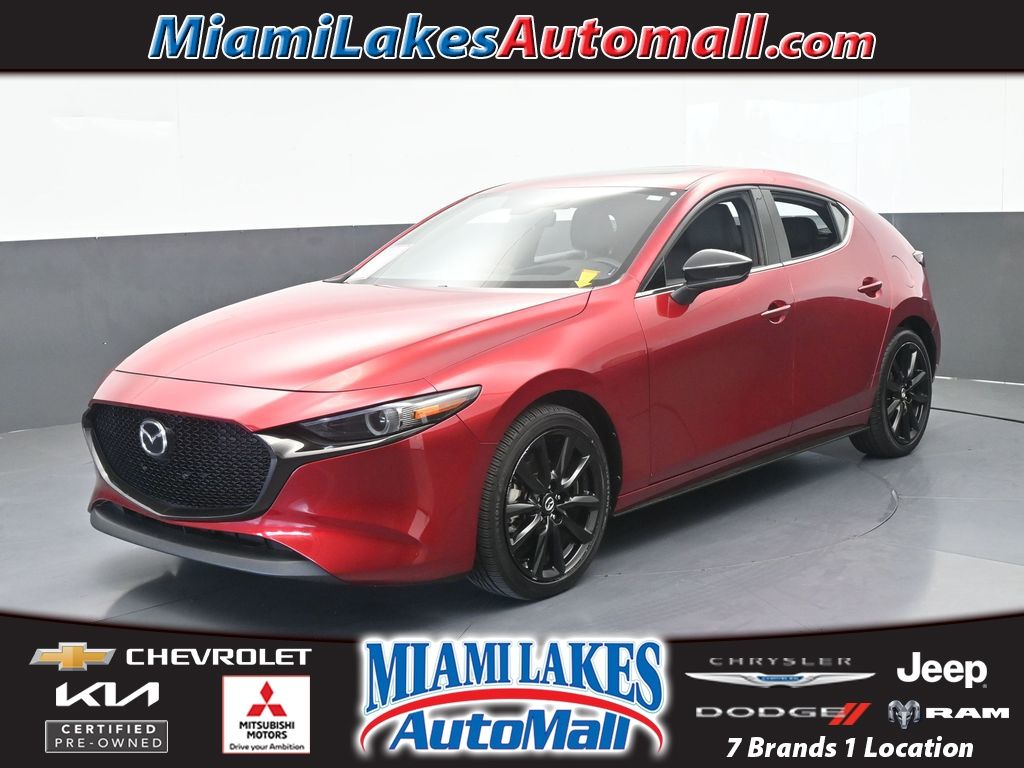 Soul Red Crystal Metallic 2023 Mazda MAZDA3 Hatchback All-Wheel Drive 6-Speed Automatic