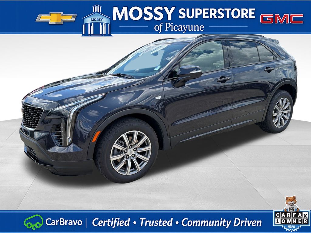 Galactic Gray Metallic 2023 Cadillac XT4 SUV / Crossover Four-Wheel Drive 9-Speed Automatic