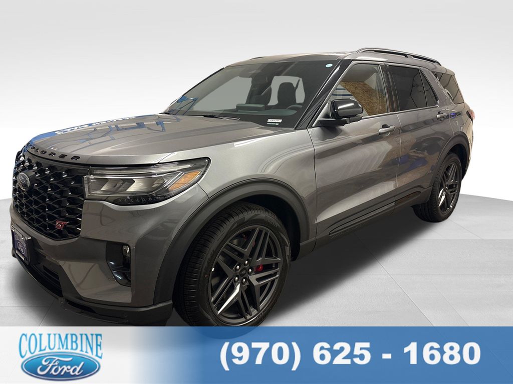 Carbonized Gray Metallic 2026 Ford Explorer SUV / Crossover All-Wheel Drive Automatic