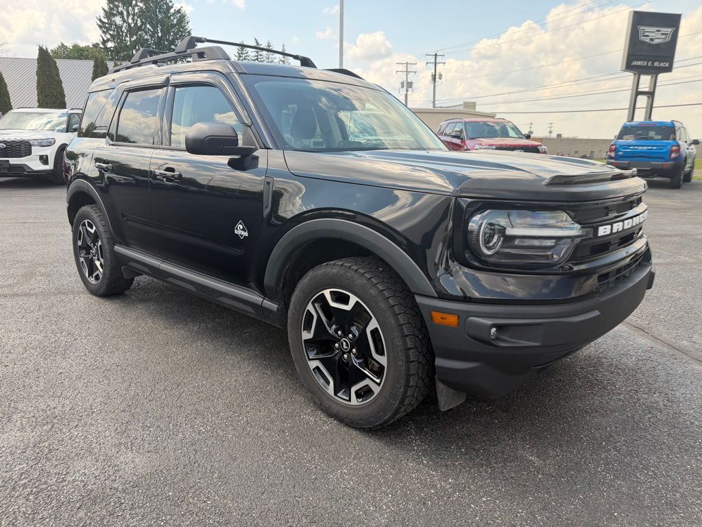 2022 Ford Bronco Sport Outer Banks Black at Klick Lewis Buick Chevrolet