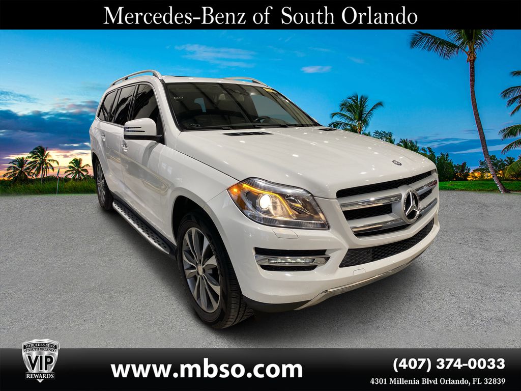 Polar White 2016 Mercedes-Benz GL-Class SUV / Crossover All-Wheel Drive 7-Speed Automatic