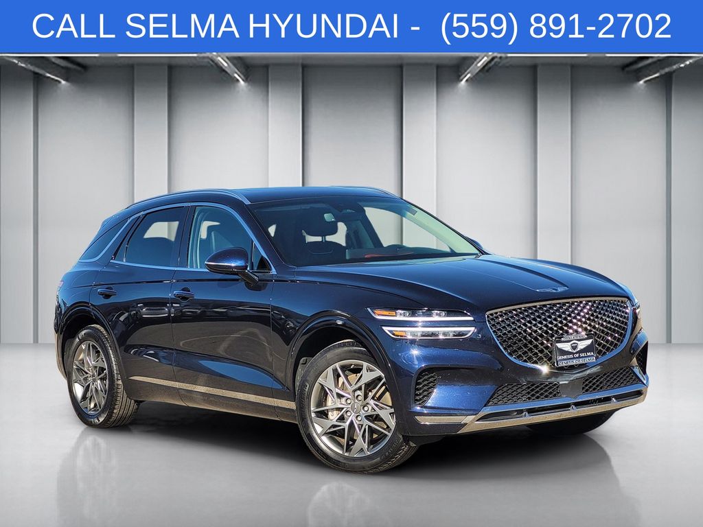 Blue 2023 Genesis GV70 2.5T AWD SUV / Crossover All-Wheel Drive 8-Speed Automatic